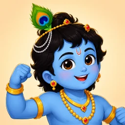 Icône de Krishna Histoires Jeu