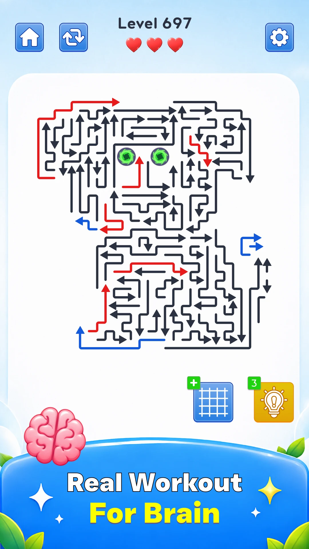 Arrows Escape: Brain Puzzle screenshot