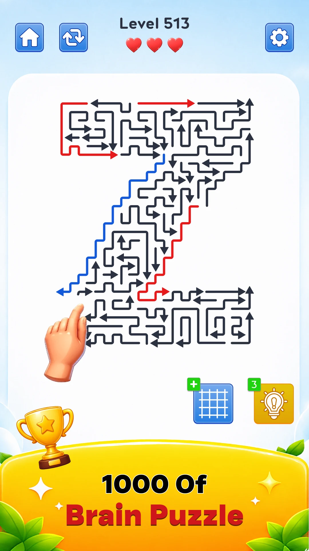 Arrows Escape: Brain Puzzle screenshot
