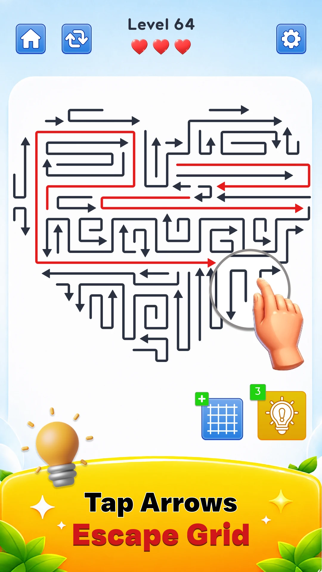 Arrows Escape: Brain Puzzle screenshot